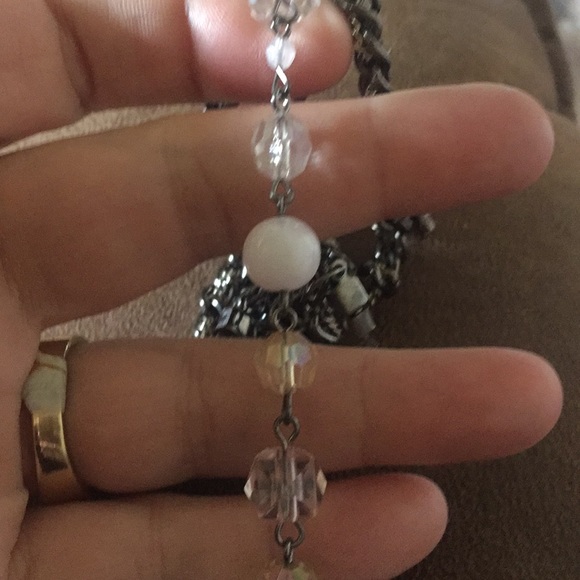 Multi Beads And Chain Clasp Bracelet - Picture 7 of 7